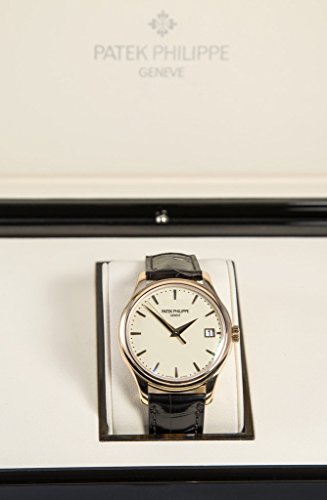 Patek-Philippe-Calatrava-Mechanical-Ivory-Dial-Leather-Mens-Watch-5227R-001