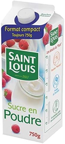 Saint Louis Sucre En Poudre 750g Lot De 6 Amazon Co Uk Grocery