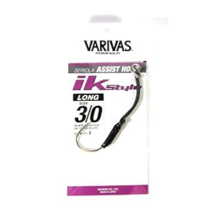 Varivas Hamecon Assist Hook Mer Ik – A L’unité, N°4/0, 4.5