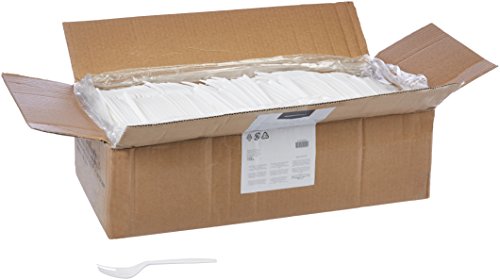 2 AmazonBasics+Light+Weight+Plastic+Forks+1000+Count