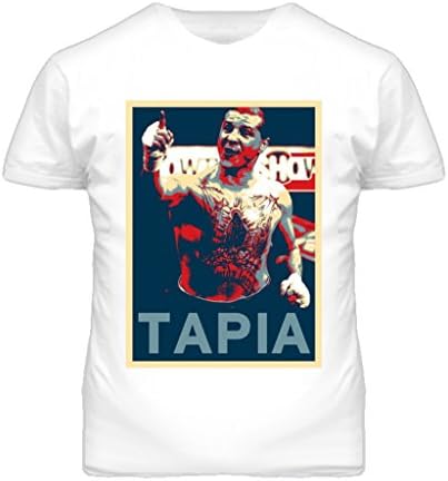 BrooklynSteez Men's Johnny Tapia Mi Vida Loca Hope Boxing T Shirt Large White