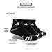 adidas Men's Cushioned Quarter Socks (3-Pair), Black/White/Light Onix/Granite, XL, (Shoe Size 12-16)