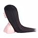 Coarse Italian Yaki Wig Brazilain Virgin Natural Color Kinky Straight Lace Front Human Hair Wigs for Black Women 16inch