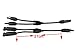 MISOL Y branch MC4 Parallel connector / Adapter / 1M2F+2M1F /TUV / Y Branch Connector