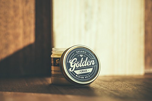 6.7 Oz Organic & Natural Hair Pomade Wax & Oil Base - Handcrafted with love in Denmark by Us - Perfect Shine effect for long and short hair - Medium and Flexible Hold - UNISEX -Organic