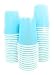 200-Piece Light Blue Disposable Party Pack – Serves 50 Includes 9