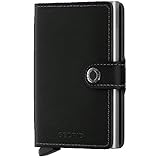 Secrid Men Mini Wallet Genuine Leather RFID Safe Card Case for max 12 cards