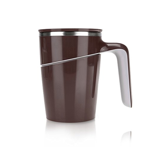 GBB Tumbler Office Coffee Mug With Lid, Spill-proof High Quality Lightweight Cup Double Walled Stainless Steel Liner For Tea Water - Coffee
