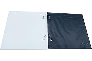 BIVPREOM Flip Folder，Flip Folder Marching Band with 10 Pages (20 Windows)，Marching Band Flip Folder for Marching Lyre