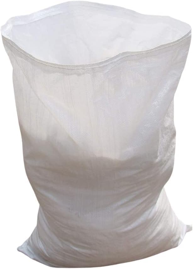Extra Large Woven Polypropylene PP Rubble Sacks Heavy Duty Size 60 x 90cm XL (25)
