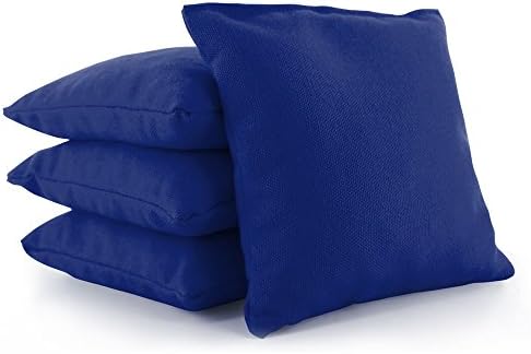 All Weather Resistant Cornhole Bean Bags (Set of 4) Standard ACA/ACO Regulation Plastic Resin Filled 25+ Colors
