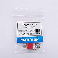 mxuteuk 2pcs MTS-403 12 Terminal 3 Position 4PDT