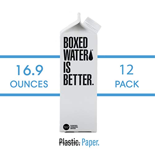 Boxed Water 16.9 oz. (12 Pack) Purified Drinking Water in 92 Plant