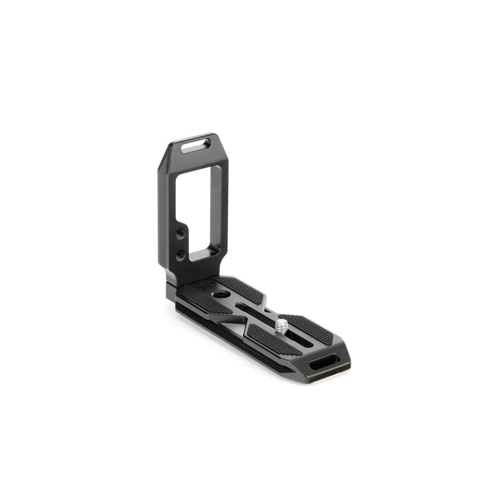3 Legged Thing QR11 2.0 Universal Camera L-Bracket - Arca Swiss Compatible L-Bracket for Multiple Mirrorless, DSLR Cameras - Darkness (Matte Black) (QR11-LB2.0)