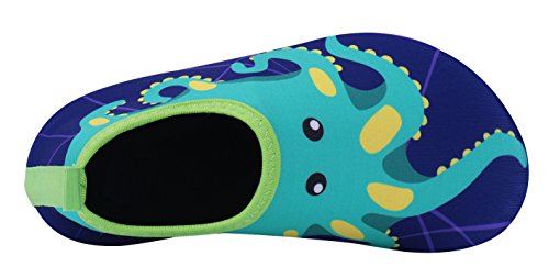 Vivay Toddler Kids Water Shoes Quick Drying Swim Beach Shoes Aqua Socks for Boys & Girls