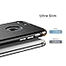 RANVOO iPhone 7 Case, Slim Fit Thin Hard Stylish Cover 3 in 1 Detachable Case, BLACK [CLIP-ON Series]