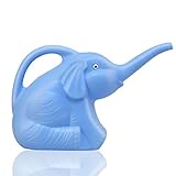 Garden Watering Can Elephant Kids Children Toy Plastic Blue (Blue)