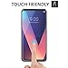 LG V30 Screen Protector, [Case Friendly] [2 Pack] [Bubble Free] HD Tempered Glass Screen Protector Film for LG V30