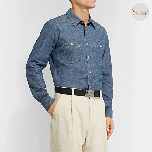 No Show Men Women Stretch Belt Invisible Elastic Web Casual Belt with Flat Buckle for Pants Jeans(Black,Suit Waist Size Under 40\'\')