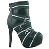 SHOW-STORY-Punk-Black-Zip-Gothic-Platform-Stiletto-Ankle-Bootie-BootsLF80845