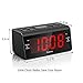 Peakeep Little Digital FM Radio Dual Alarm Clock with Snooze and Sleep Timer, Large Display with 2 Dimmer