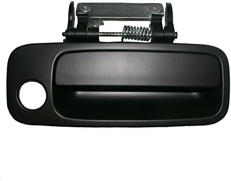 Needa Parts 803392 Passenger Side Black Exterior Door Handle with Key Hole
