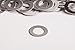 RMP Stamping Blanks, 1 Inch Round Washer with 5/8 Inch Center, Aluminum 0.032 Inch (20 Ga.) - 50 Pack