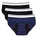 Intimate Portal Period Panties Girls Women Leakproof Menstrual Underwear 3 Pack Black Blue Blue 6XL Plus Size
