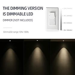 Aisilan LED Ceiling Spot Light Indoor Dimmable 2