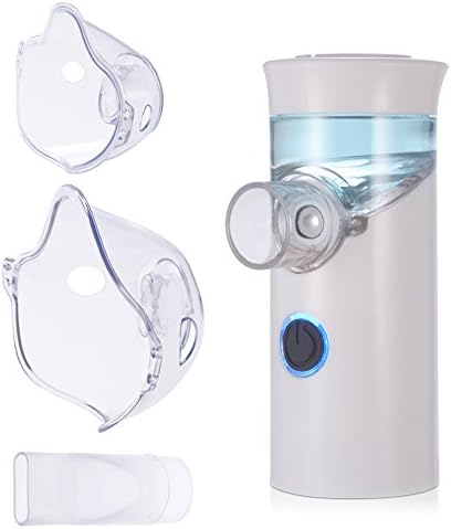 Punasi Portable Mini Inhaler Machine Rechargeable USB Handheld Inhaler/Personal Cool Mist Vaporizer for Adult Kids -White