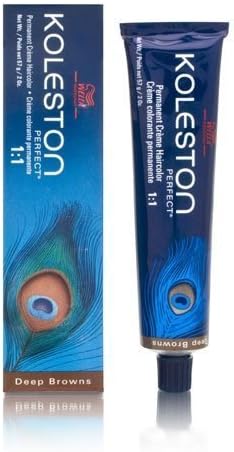 Wella Koleston Perfect Color 6/75 Dark Blonde/Brown Red Violet 2oz by Wella Color
