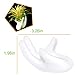 6 Pack Ceramic Air Plant Stand Holder, Hand Shape Tillandsia Airplant Container Pot Tabletop Plant Display Hand Racks for Home Office Decoration Supplies(White)thumb 4