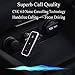 Bluetooth 5.0 aux Adapter, POSTA Audio Car Kit Receiver, Portable Wireless Audio Adapter 3.5mm Aux for Music, Home Hi-fi System, Speaker, Headphones, Hands-Free Car Kit with Microphone