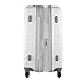 Olympia U.S.A. Denmark Expandable Hardcase Suitcase with Spinner Wheels, Available in 3-Piece Luggage Set and Carry-On Size, White