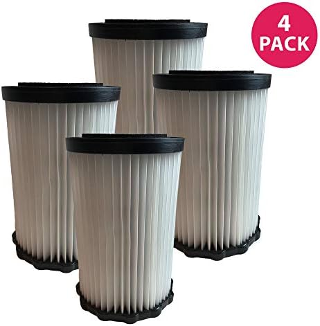 Crucial Vacuum Replacement Vacuum Filters Compatible With Dirt Devil Part # 3-250435-001, 3250435001 & Models M082500, M082505, M082550, M082555, M082570, M082580, M082581, SD40005 - Bulk (4 Pack)