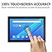 Bige for Lenovo Tab M10 Tempered Glass Screen Protector,HD Clear Scratch-Resistant 9H Hardness Film For 10.1