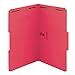 Smead Fastener File Folder, 2 Fasteners, Reinforced 1/3-Cut Tab, Legal Size, Red, 50 per Box (17740) (Pack of 1)
