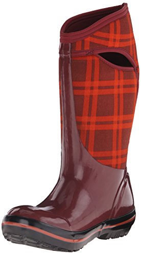 bogs plimsoll plaid tall