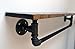 Turnbull Farms Reclaimed Wood and Pipe Towel Rack (24