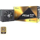 Seasonic Focus GX-750, 750W 80+ Gold, Full-Modular, Fan Control in Fanless, Silent, and Cooling Mode, 10 Year Warranty, Perfect Power Supply for Gaming and Various Application, SSR-750FX.