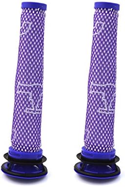 2 Pack Washable Pre Motor Stick Filters for Dyson DC58 DC59 DC61 DC62 V6 V8 Animal Vacuum Cleaner