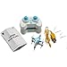 oneCase Cheerson CX-10 29mm 4 Channel 2.4GHz Radio Control RC Mini Quadcopter Helicopter Drone 6-Axis Gyro UFO with LED Flash Light - Light Blue