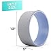 Aokitec Yoga Wheel 13″ Back Roller Wheel Durable Chirp Plexus Dharma Wheel for Yoga Poses & Spine Stretching ABS Yoga Foam Wheel for Back Pain Reliefthumb 3