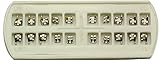 20 sets Dental Orthodontic Metal Bracket MIM Mini ROTH 022 3 4 5with Hooks