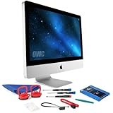 OWC SSD Upgrade Kit For 2011 21.5-inch iMacs, OWC Mercury Electra 500GB 6G SSD, 18" SATA III 6Gbps data cable, Installation tools and iMac screen adhesive tape set