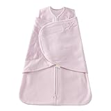 HALO SleepSack Micro-Fleece Swaddle, Soft Pink, XX Small