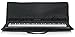 Gator Cases Light Duty Keyboard Bag for 76 Note Keyboards and Electric Pianos (GKBE-76),Black