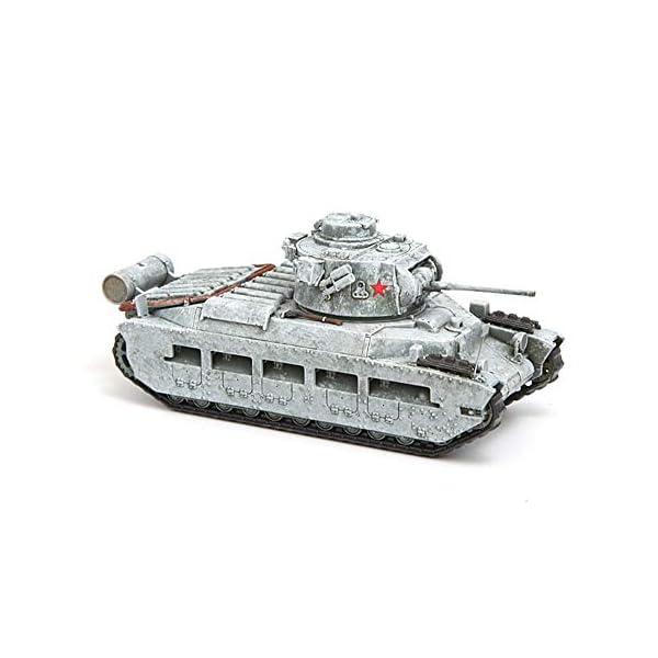 CMO Panzer Modelle Plastik 1/72, Matilda II Infanterie Panzer Sowjetische Armee, Druckguss Militär Tank, Kinderspielzeug… – Bild 4
