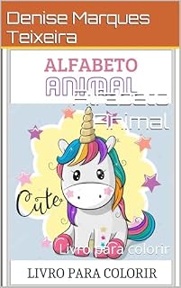 Livro Alfabeto Animal : Livro para colorir