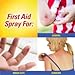 Lanacane First Aid Spray- 2-in-1 Pain Relief and Antiseptic Spray for Fast-Acting Relief from Insect Bites, Cuts, Scrapes, and Burns, Cools and Soothes Instantly, with Benzocaine, 3.5 oz (Pack of 1)